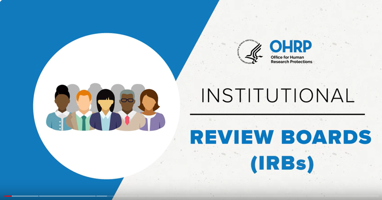 Institutional Review Board Youtube video screenshot