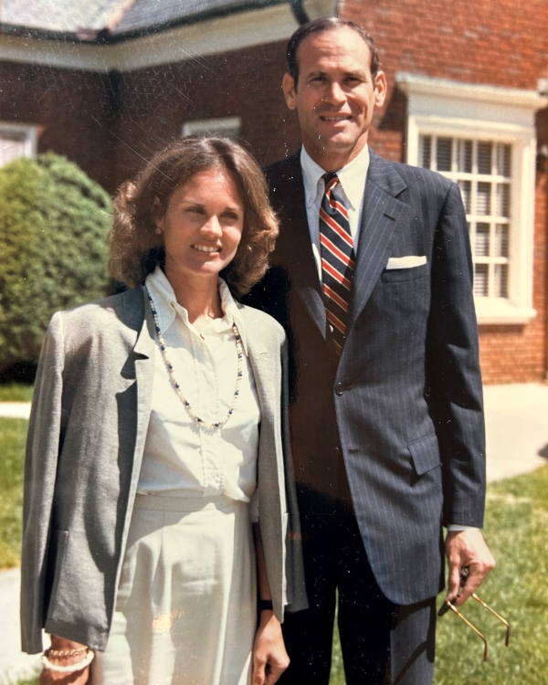  former College President Josiah “Si” Bunting III and his wife, Diana