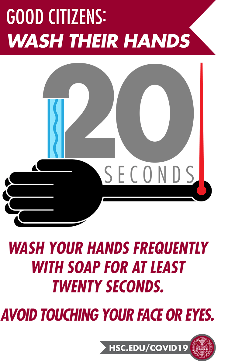 Good Citizens Poster 4: "Wash Hands"